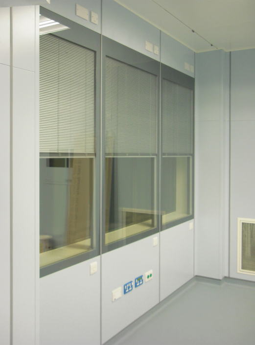 Strahlenschutzglas im medizinischem Raum